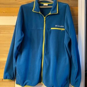 Columbia Men's Blue Fleece Jacket